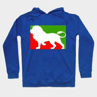 LION, RED WHITE GREEN Hoodie